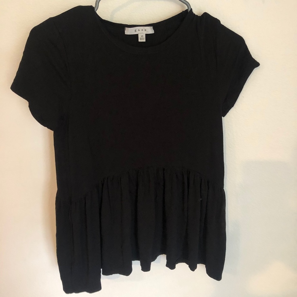 black shirt!